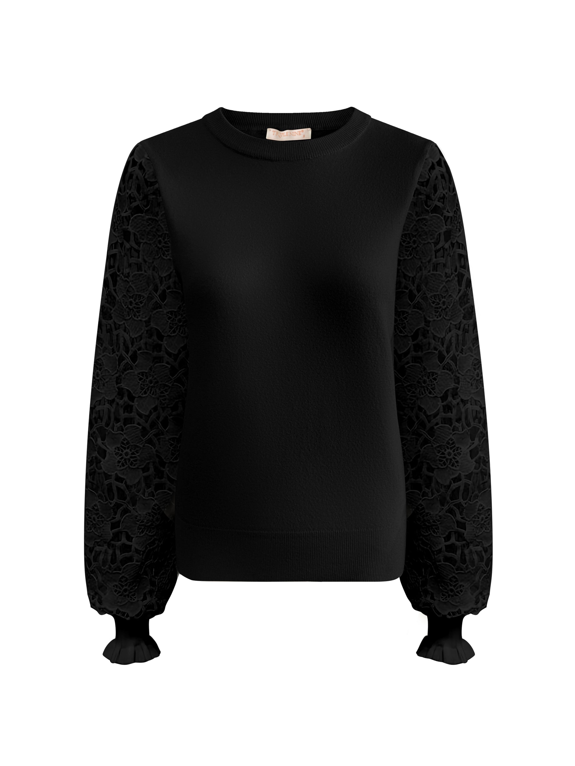 Triple Nine - Trui Louise Zwart - 9006 - Peet kleding