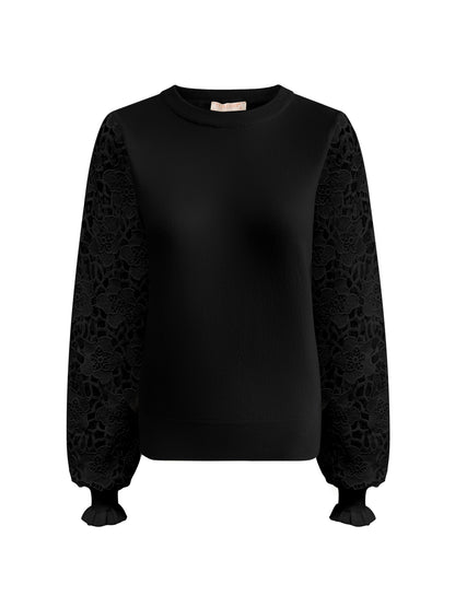 Triple Nine - Trui Louise Zwart - 9006 - Peet kleding