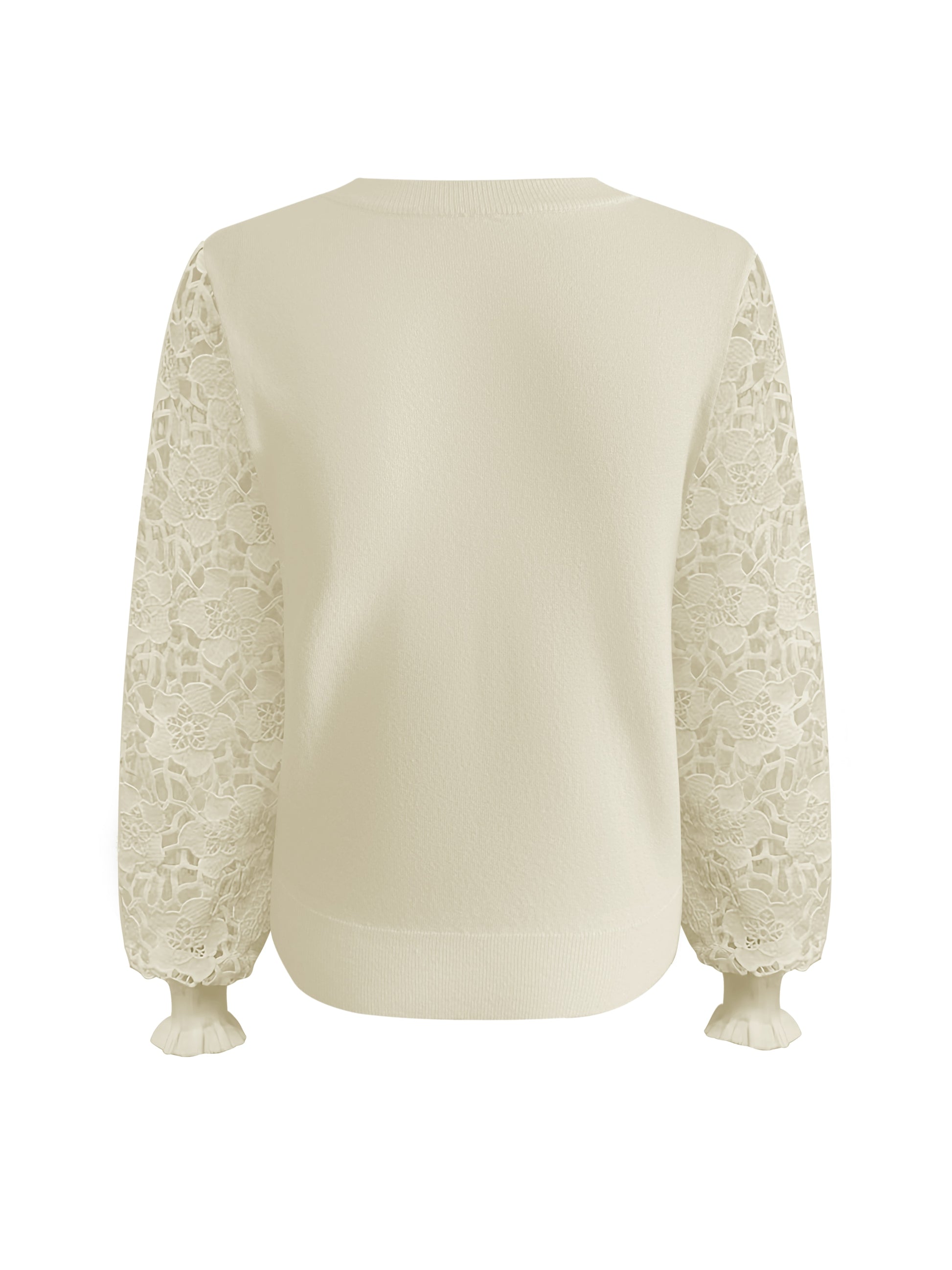 Triple Nine - Trui Louise Creme - 9006 - Peet kleding