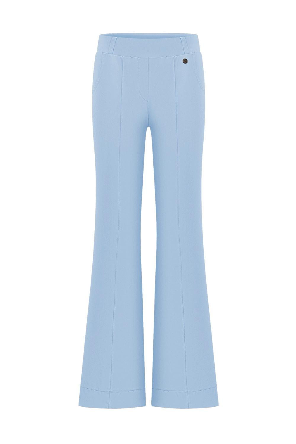 Triple Nine - Travel Broek Fleur Lichtblauw - 2301 - Peet kleding