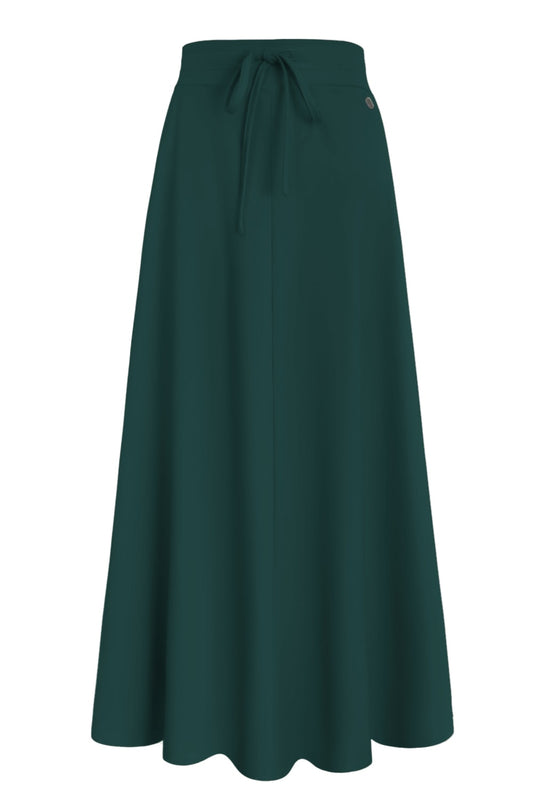 Triple Nine - Travel Rok Maxi Groen - 7101 - Peet kleding