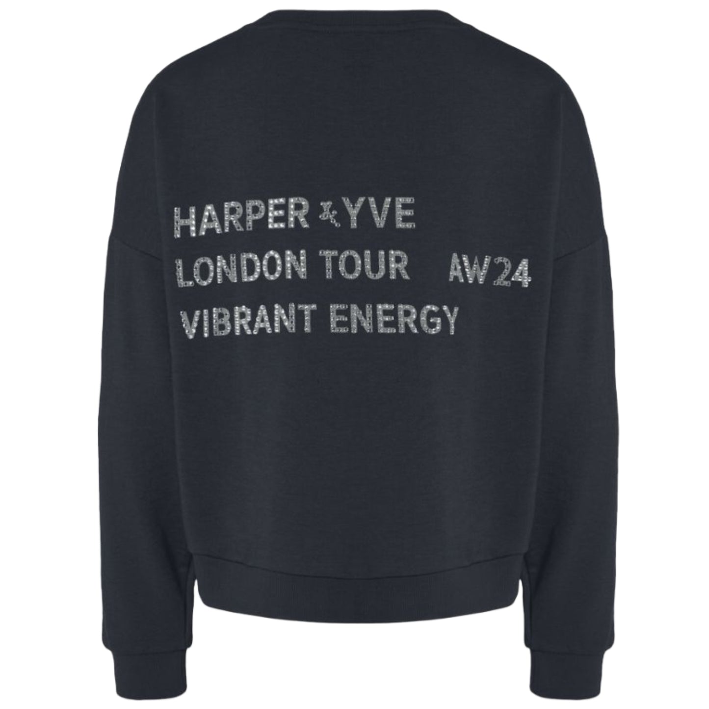 Harper & Yve Sweater Vibrantenergy Dark Grey - Peet kleding