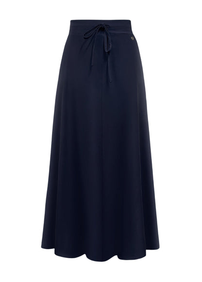Triple Nine - Travel Rok Maxi Navy - 7101 - Peet kleding