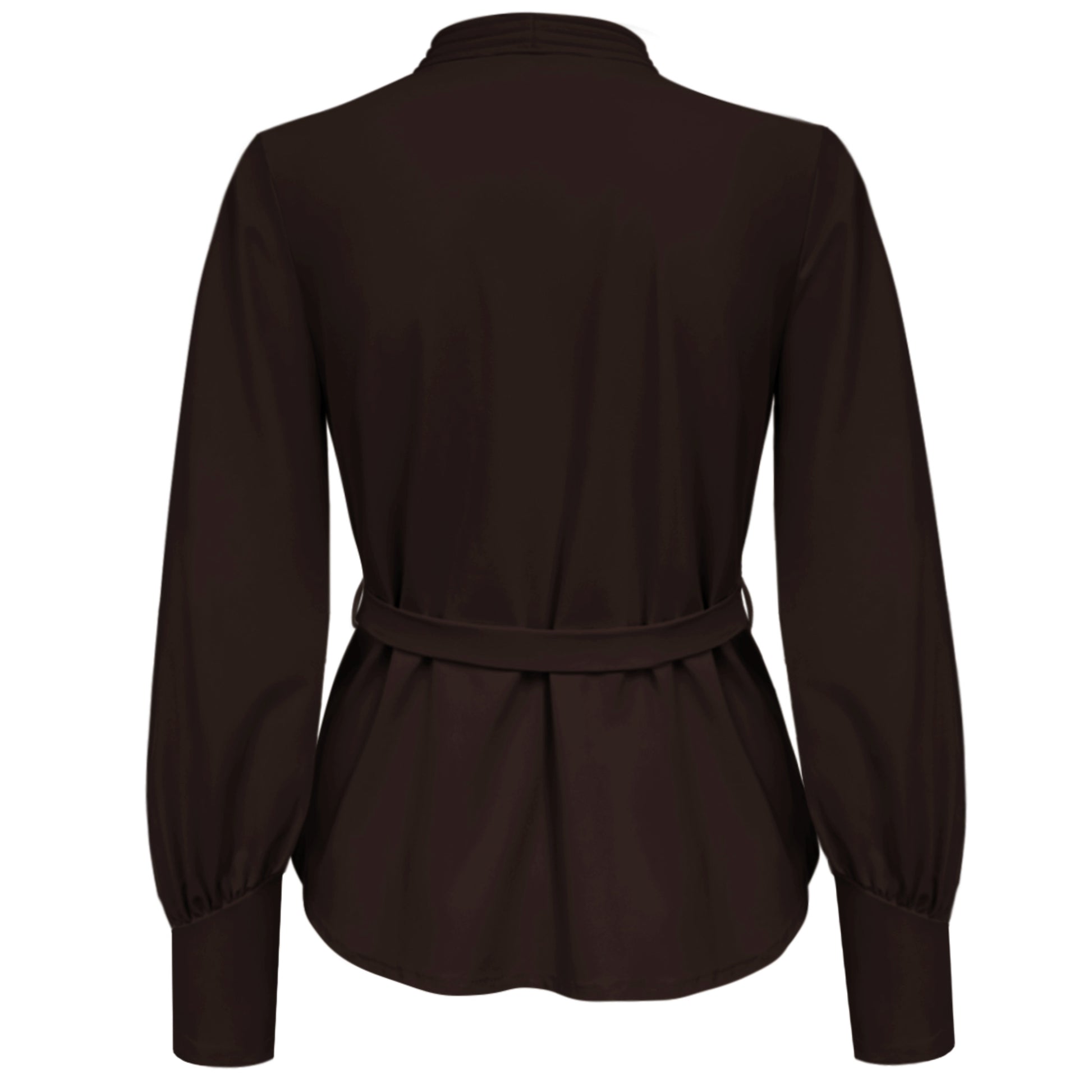 Triple Nine - Travel Blouse Megan Donkerbruin - 5926 - Peet kleding