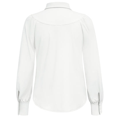 Triple Nine - Travel Blouse Moon Wit - 5919 - Peet kleding