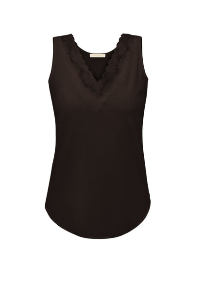Triple Nine - Travel Top Marly Donkerbruin - 6913 - Peet kleding
