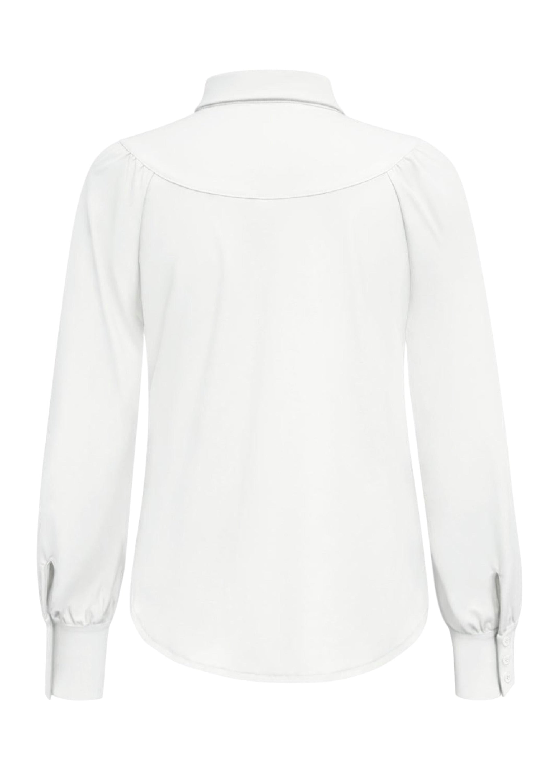 Triple Nine - Travel Blouse Moon Wit - 5919 - Peet kleding