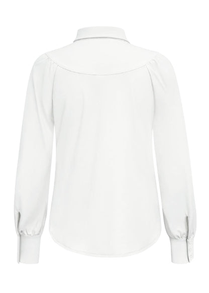 Triple Nine - Travel Blouse Moon Wit - 5919 - Peet kleding