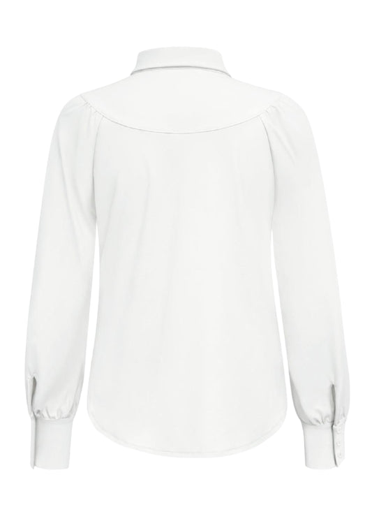 Triple Nine - Travel Blouse Moon Wit - 5919 - Peet kleding