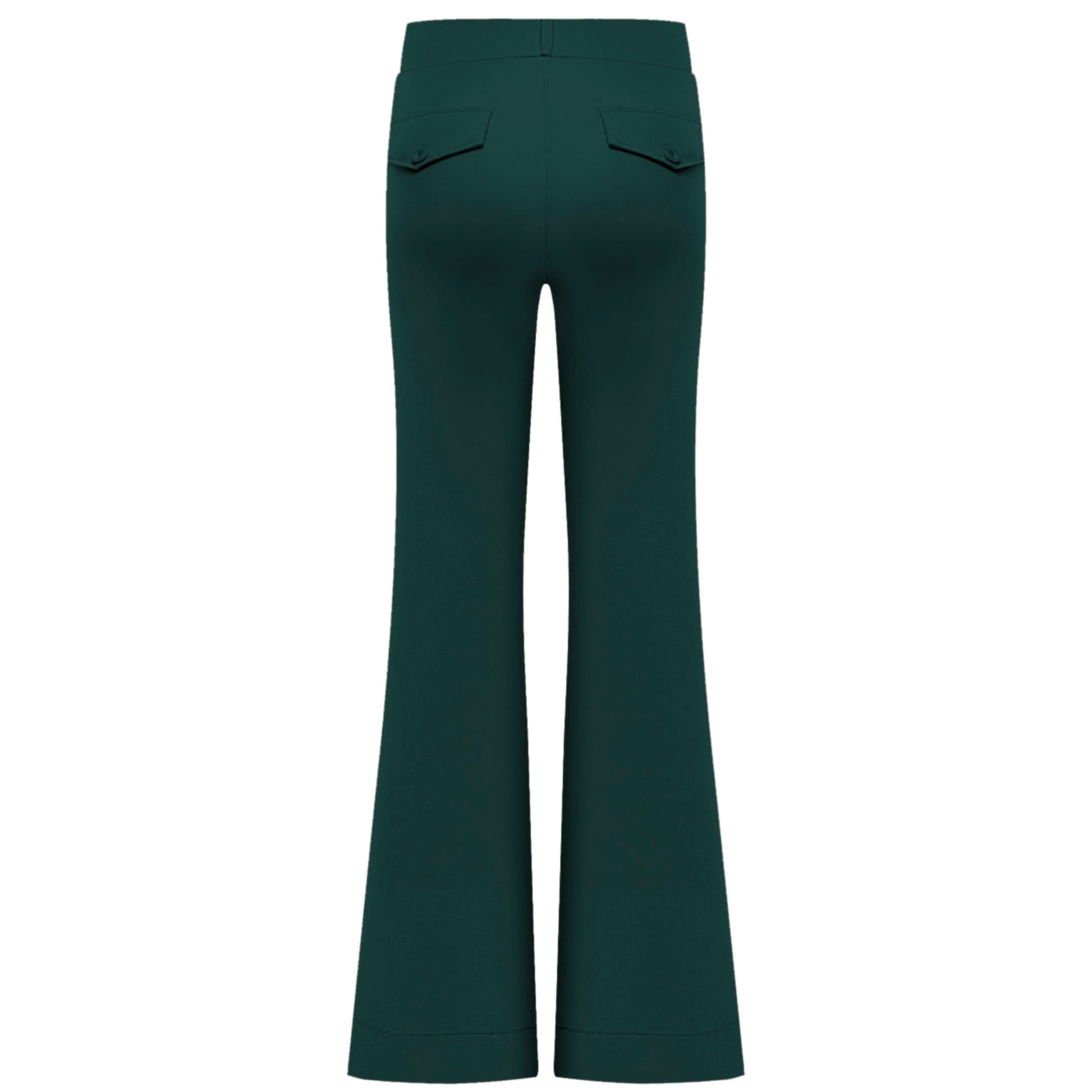 Triple Nine - Travel Broek Fleur Groen - 2301 - Peet kleding