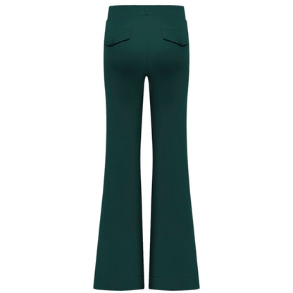 Triple Nine - Travel Broek Fleur Groen - 2301 - Peet kleding