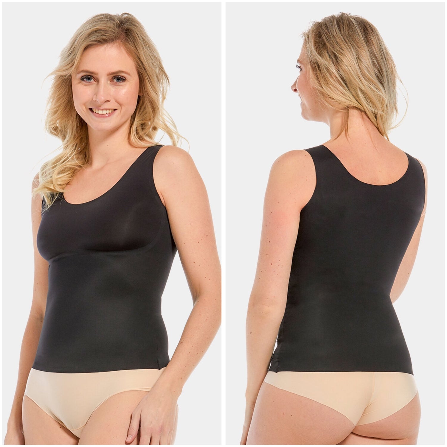 Magic Tone Your Body Tanktop Zwart - Peet kleding