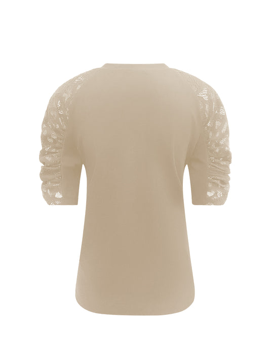 Triple Nine Travel Top Ruth Beige - 6949 - Peet kleding