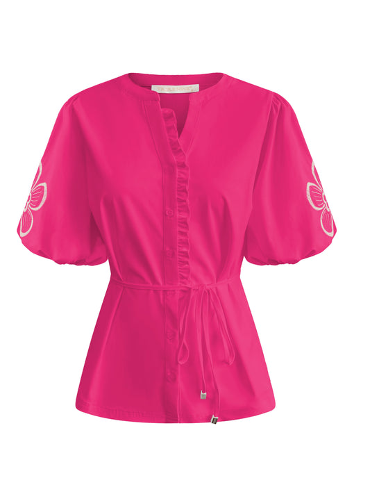 Triple Nine Travel Blouse Yana Fuchsia - 5943 - Peet kleding