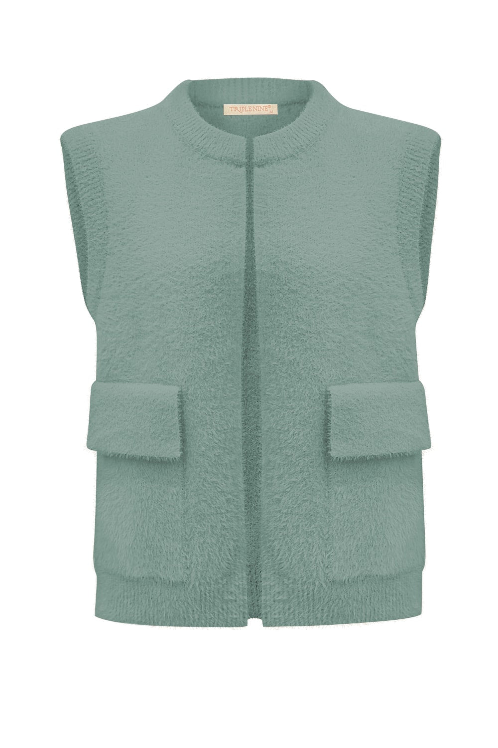 Triple Nine - Fluffy Gilet Inky Salie - 9001 - Peet kleding