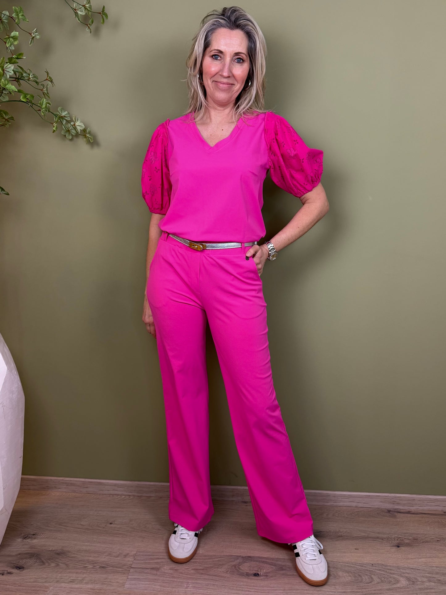 Triple Nine Travel Top Liz Fuchsia - 6947 - Peet kleding