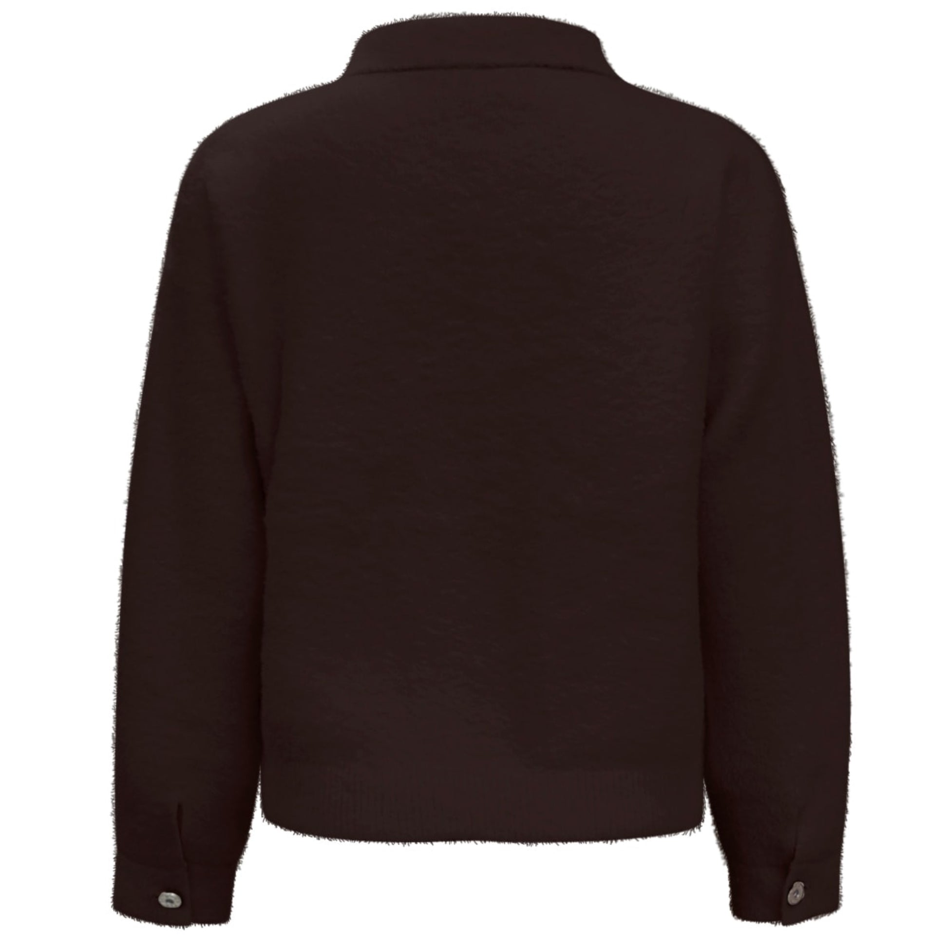 Triple Nine - Fluffy Vest Benchi Donkerbruin - 9002 - Peet kleding