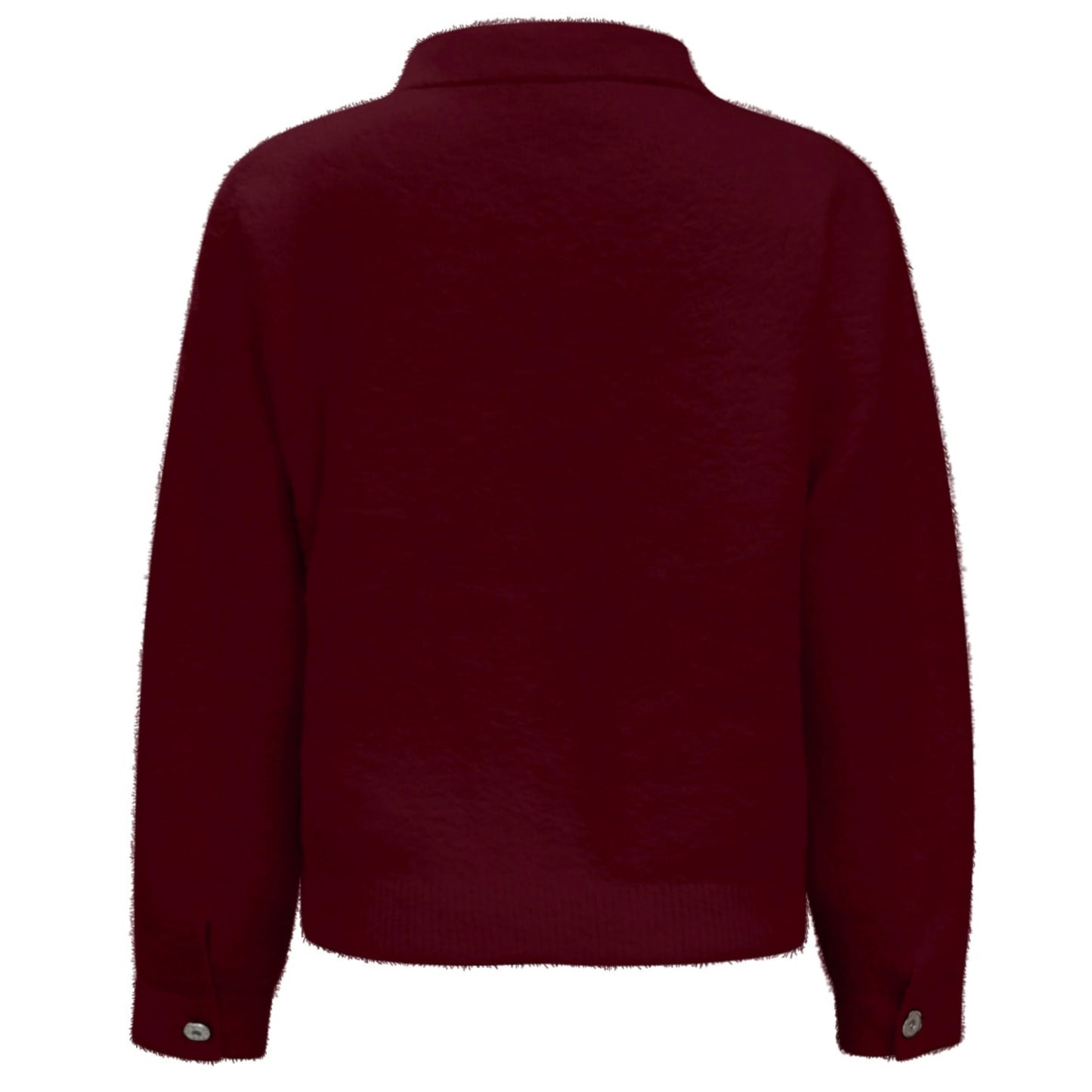 Triple Nine - Fluffy Vest Benchi Bordeaux - 9002 - Peet kleding