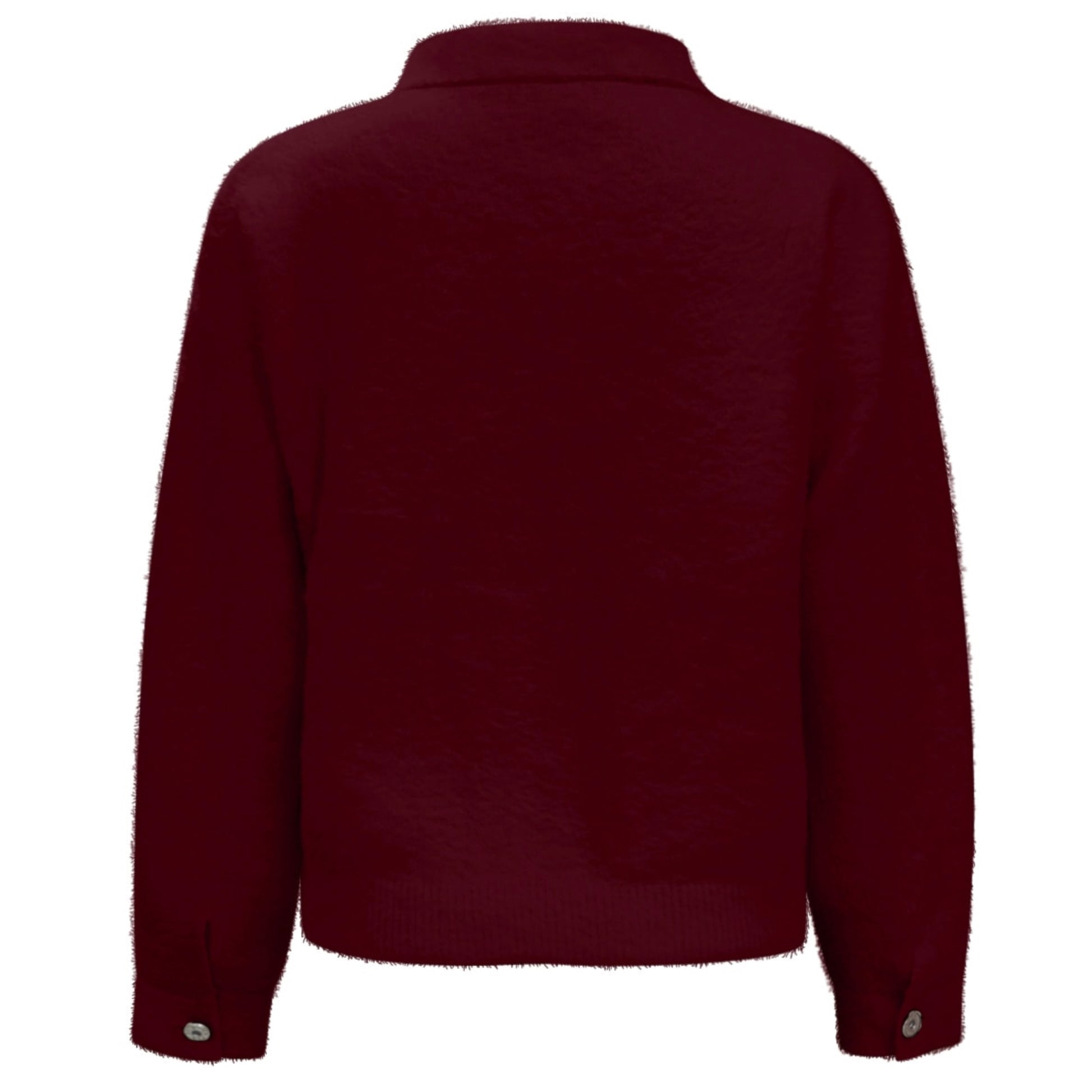Triple Nine - Fluffy Vest Benchi Bordeaux - 9002 - Peet kleding