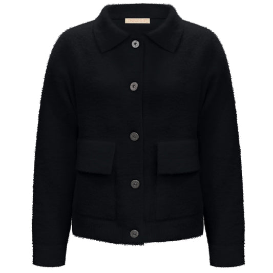 Triple Nine - Fluffy Vest Benchi Zwart - 9002 - Peet kleding