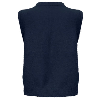 Triple Nine - Fluffy Gilet Inky Navy - 9001 - Peet kleding