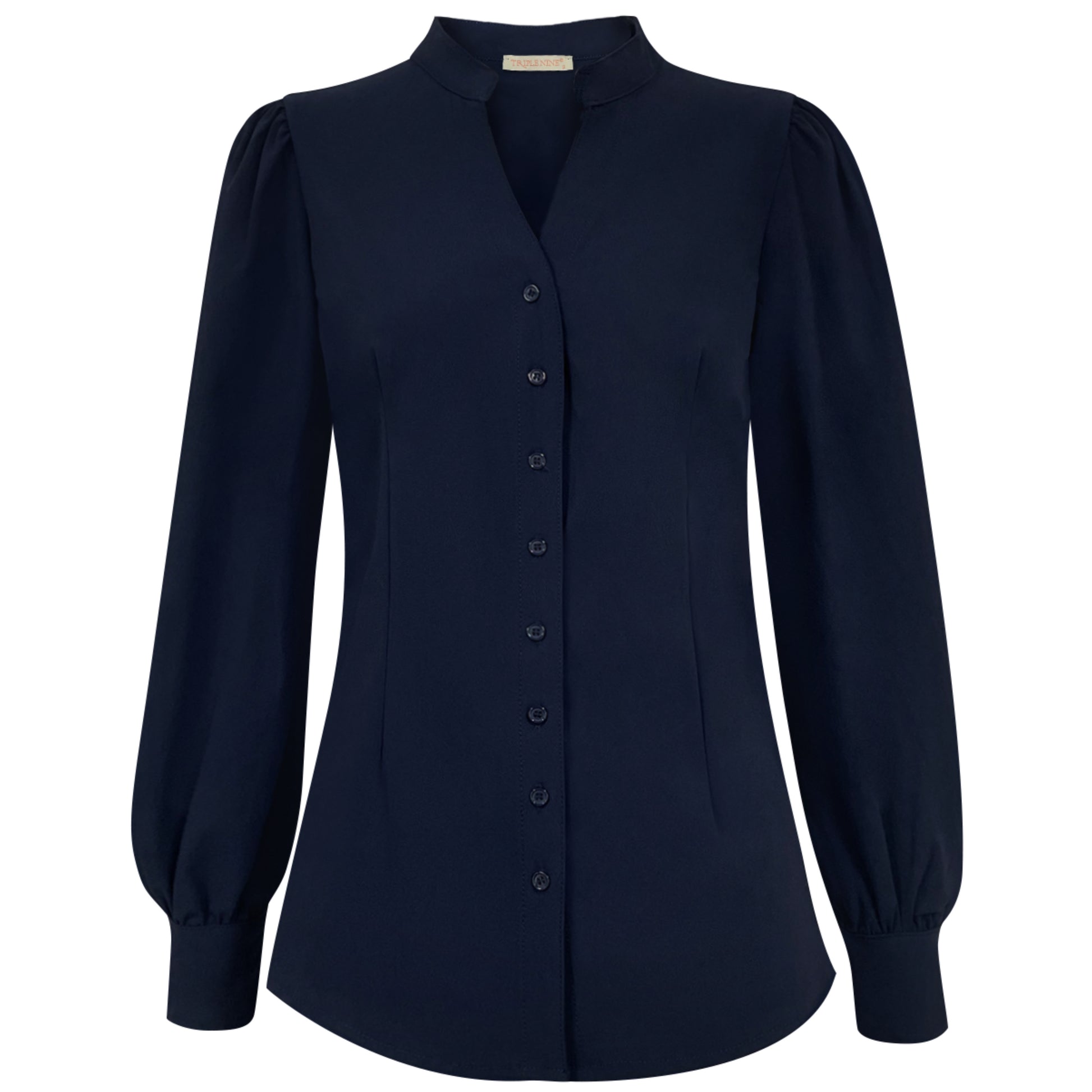 Triple Nine - Travel Blouse Viv Navy - 1106 - Peet kleding