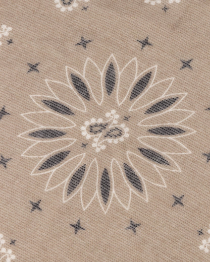 Sjaal Fee Paisley Taupe - Peet kleding