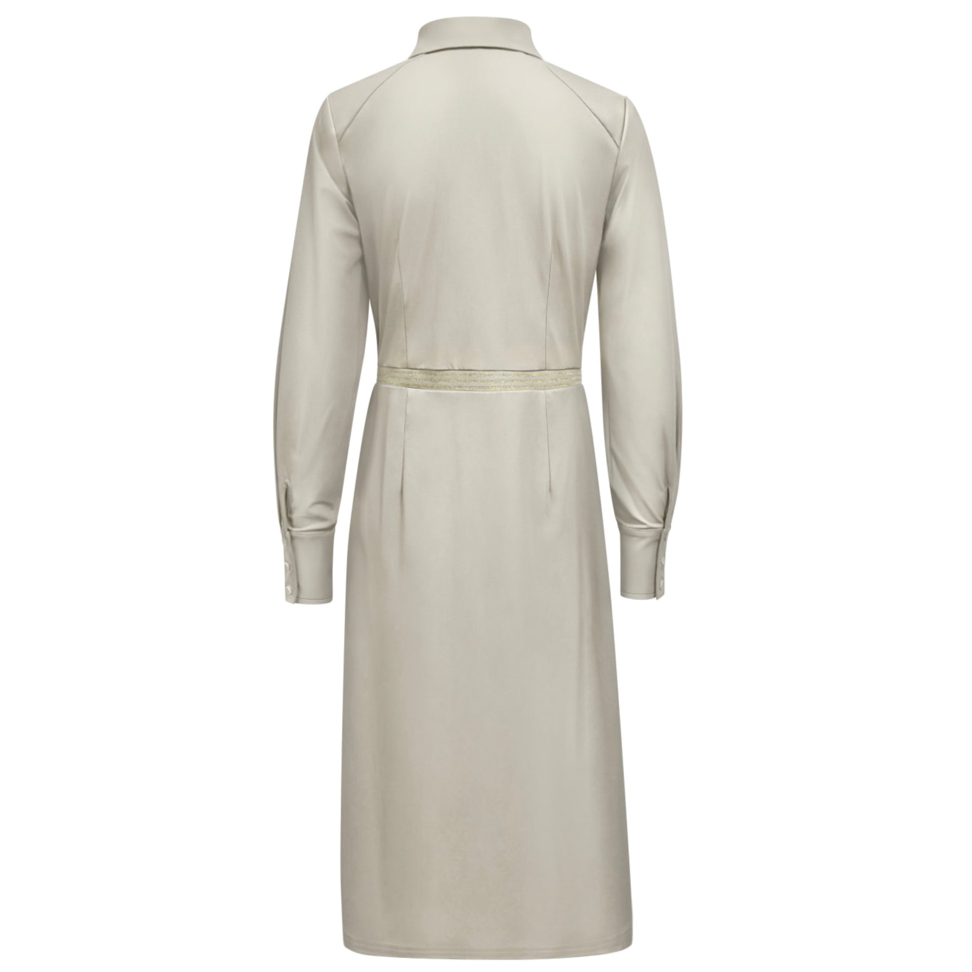 Triple Nine - Travel Jurk Cameron Beige - 51811 - Peet kleding