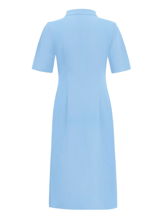 Triple Nine - Travel Jurk Celin Lichtblauw - 51808 - Peet kleding