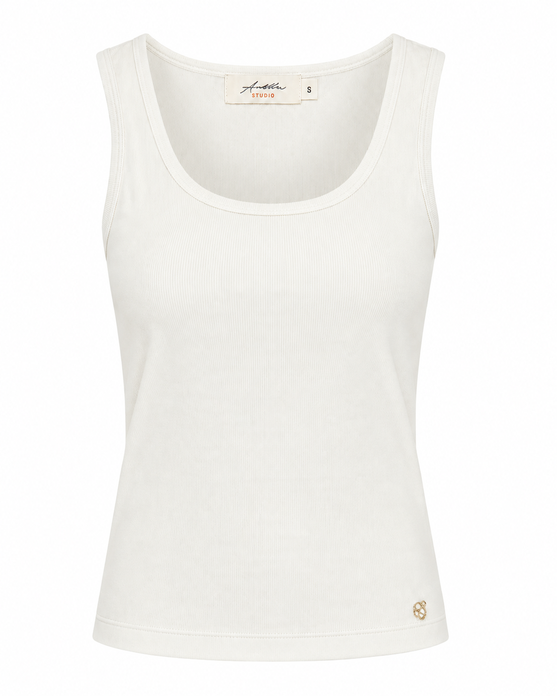 Singlet Violet Offwhite - Peet kleding