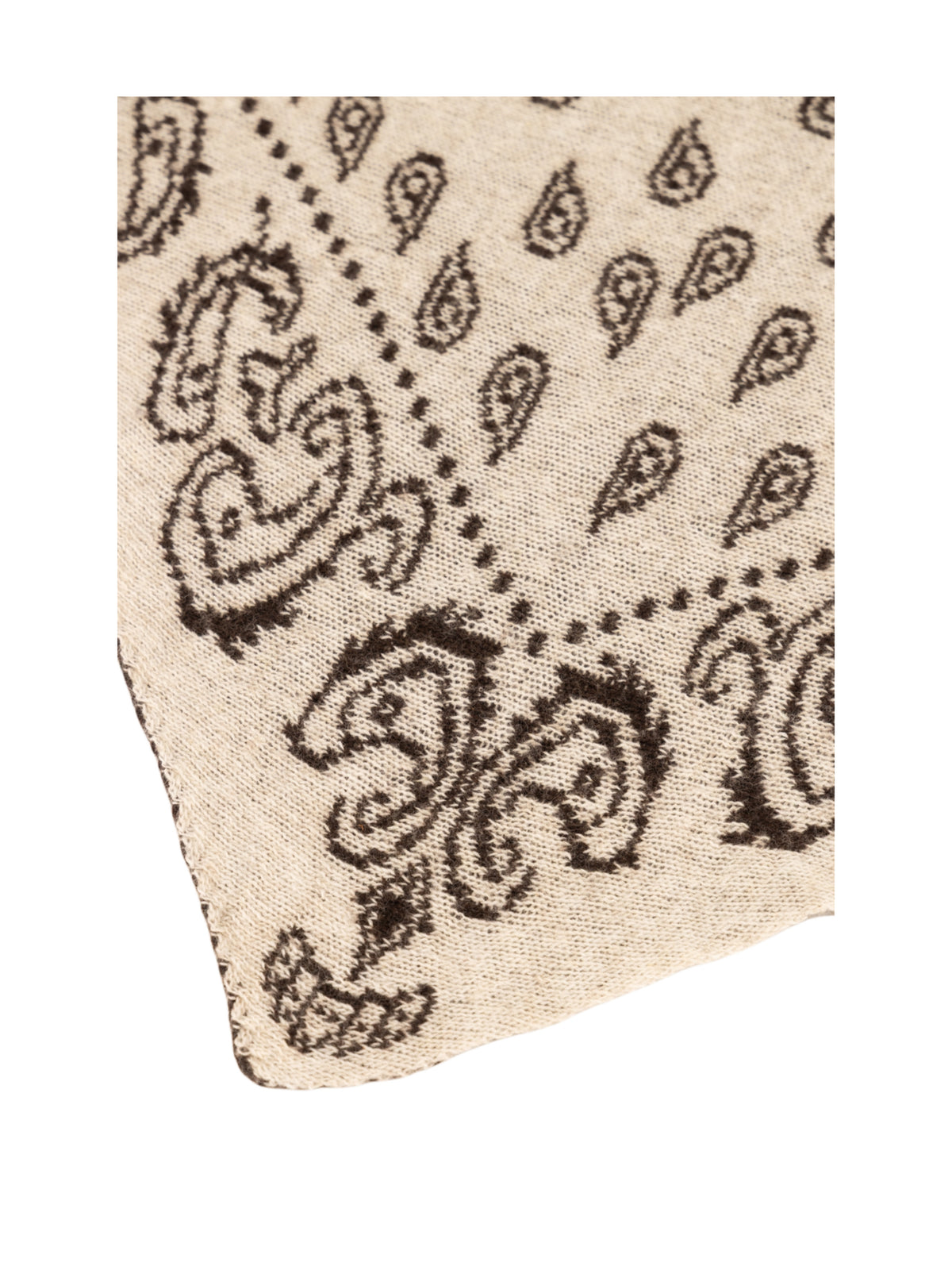 Sjaal Hollis Dark Brown Beige - Peet kleding