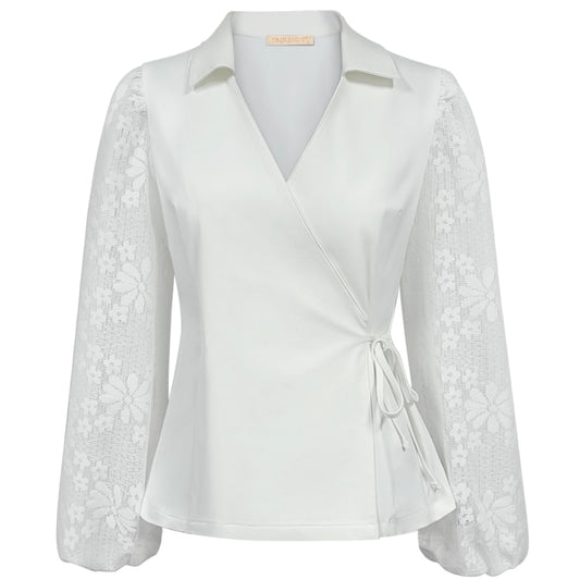 Triple Nine - Travel Top Mylene Wit - 6925 - Peet kleding