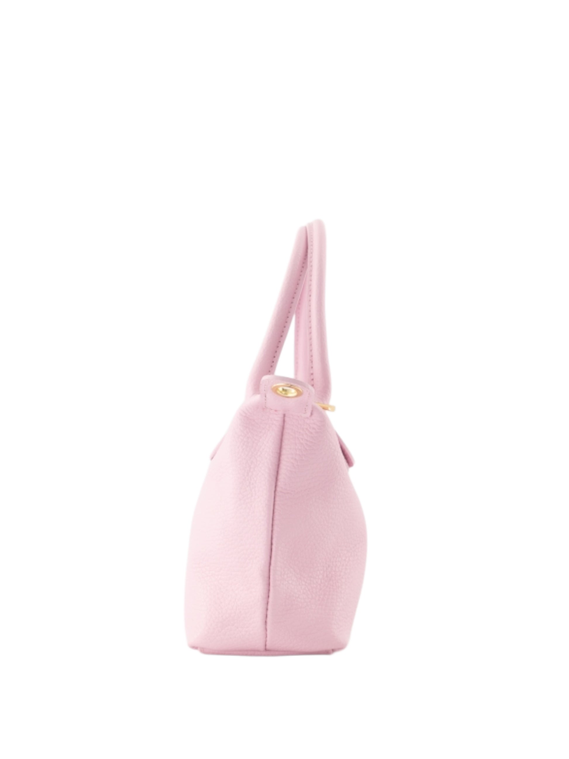Tas Leder Chantal Roze - Peet kleding