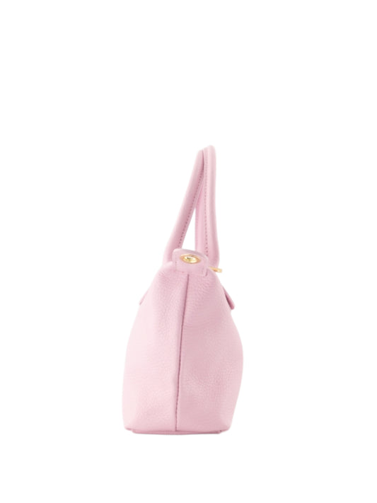 Tas Leder Chantal Roze - Peet kleding
