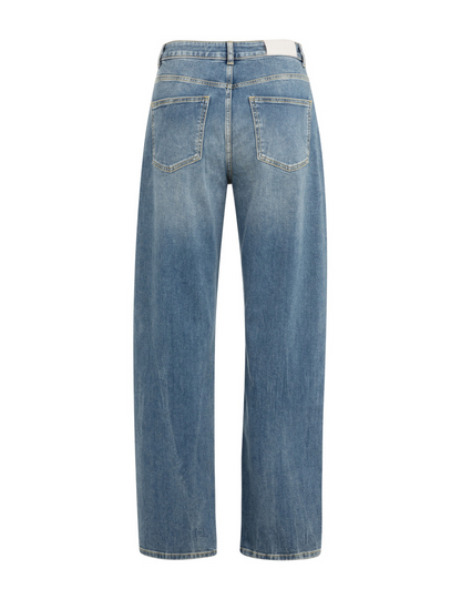 Yaya Cargo Broek Denim - Peet kleding