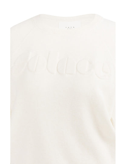 Yaya Sweater Solace Ecru - Peet kleding