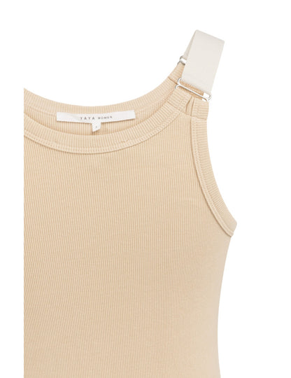 Yaya Singlet Beige - Peet kleding