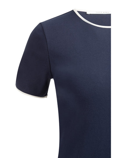 Yaya T-Shirt Navy - Peet kleding