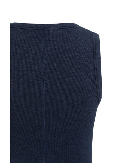 Yaya Singlet Rib Navy - Peet kleding