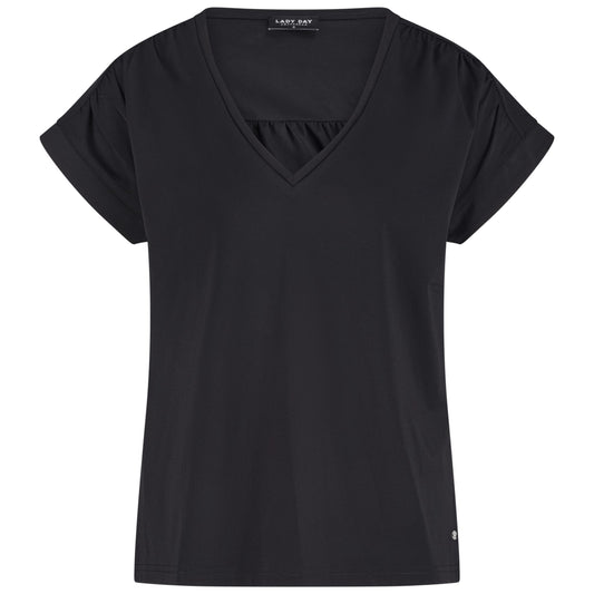 Lady Day Shirt Perle Zwart - Peet kleding