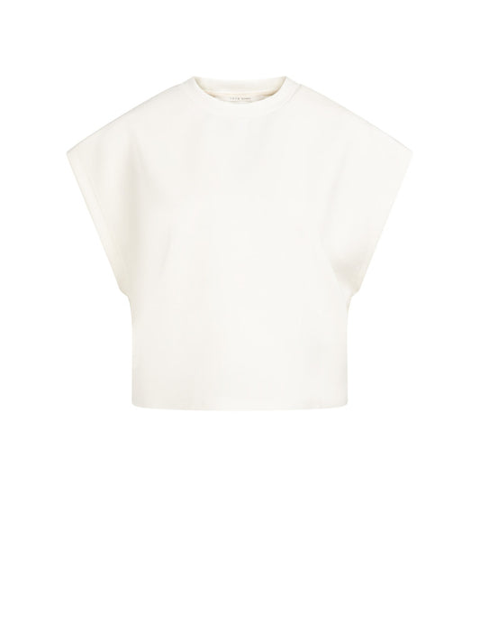 Yaya Sweater Boxy Creme - Peet kleding