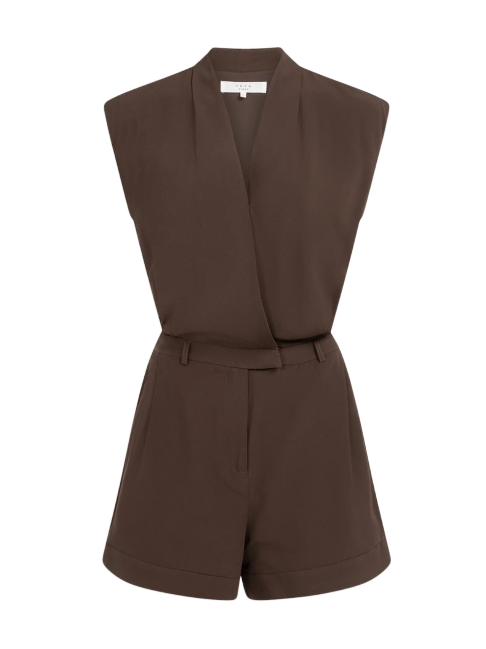Yaya Playsuit Bruin - Peet kleding