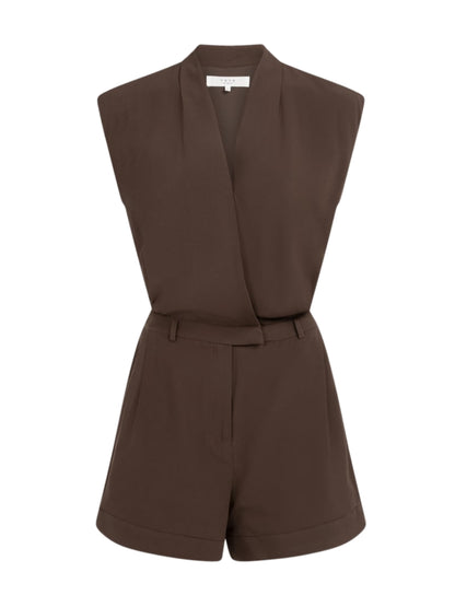 Yaya Playsuit Bruin - Peet kleding