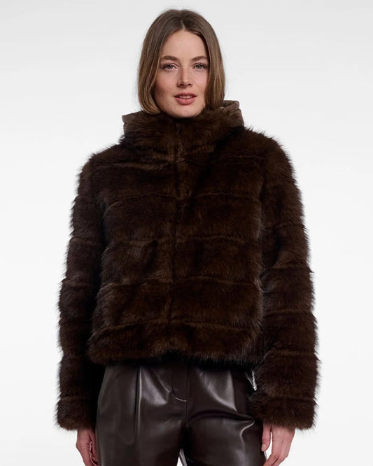 Rino & Pelle Joscha Jas Dark Brown - Peet kleding