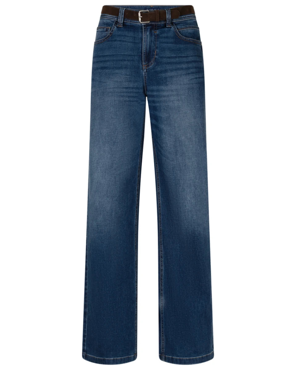 Red Button Jeans Colette Belt Dark Stone