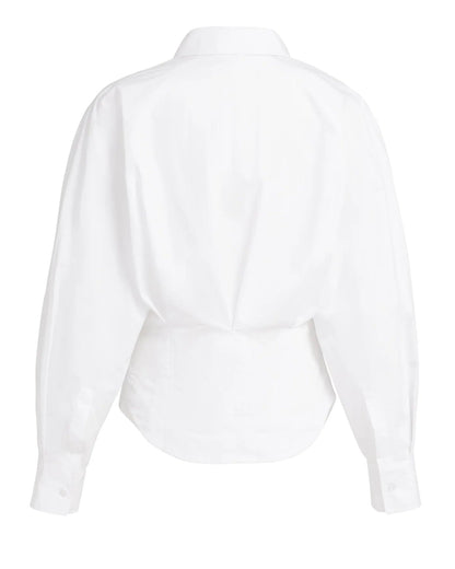 Yaya Blouse Getailleerd Wit