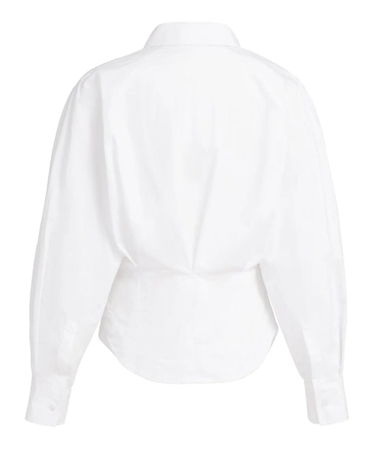Yaya Blouse Getailleerd Wit - Peet kleding