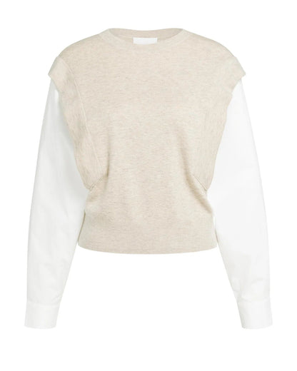 Yaya Trui Manchetten Light Beige