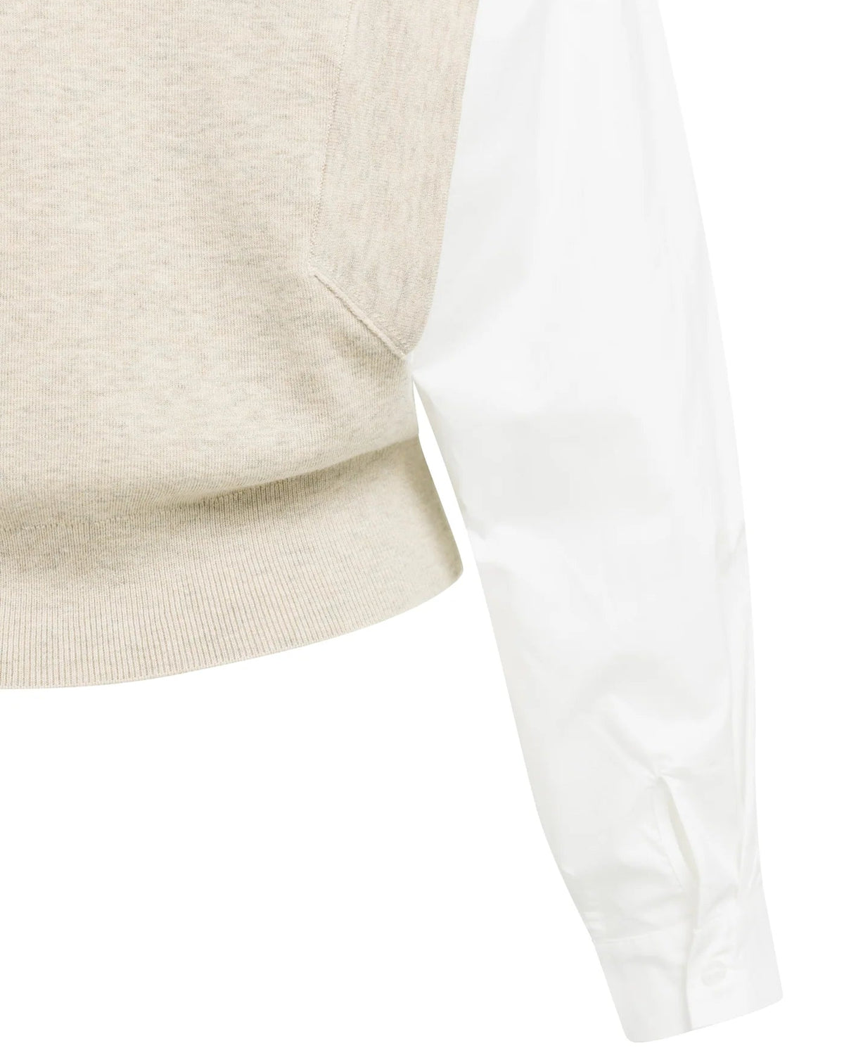 Yaya Trui Manchetten Light Beige