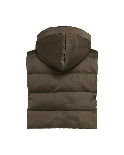 Yaya Gewatteerde Bodywarmer Capuchon